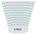 Seat layout, stage, chair,