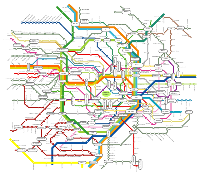 Tokyo subway map, station, line, station,