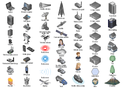 gps stencil visio antenna Topology. Network  Cisco icons Topologies Cisco  Network