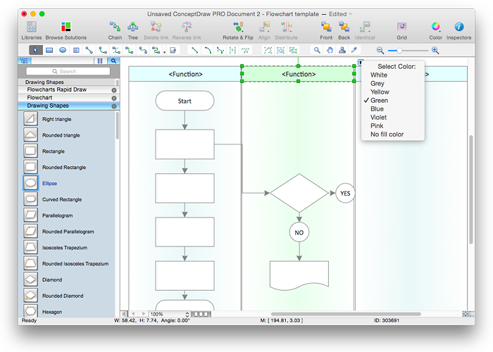 Rapid Draw: How to Simplify Flow Charting | ConceptDraw