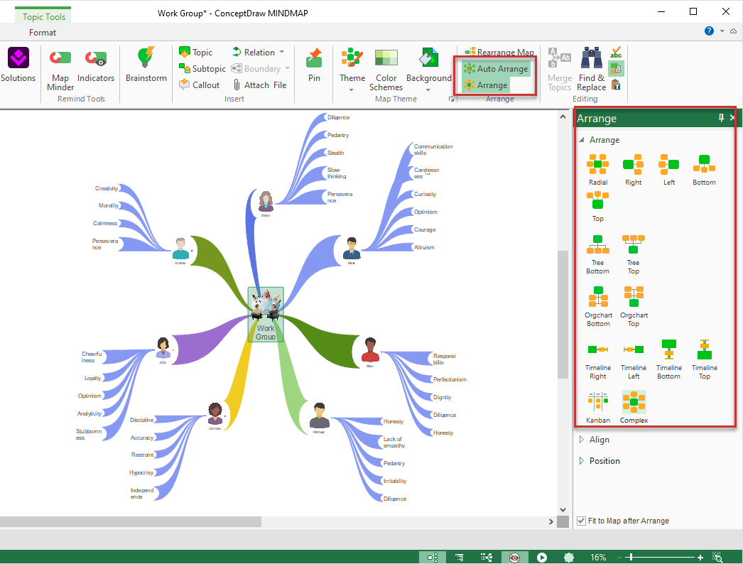 conceptdraw-mindmap-format-and-style-features