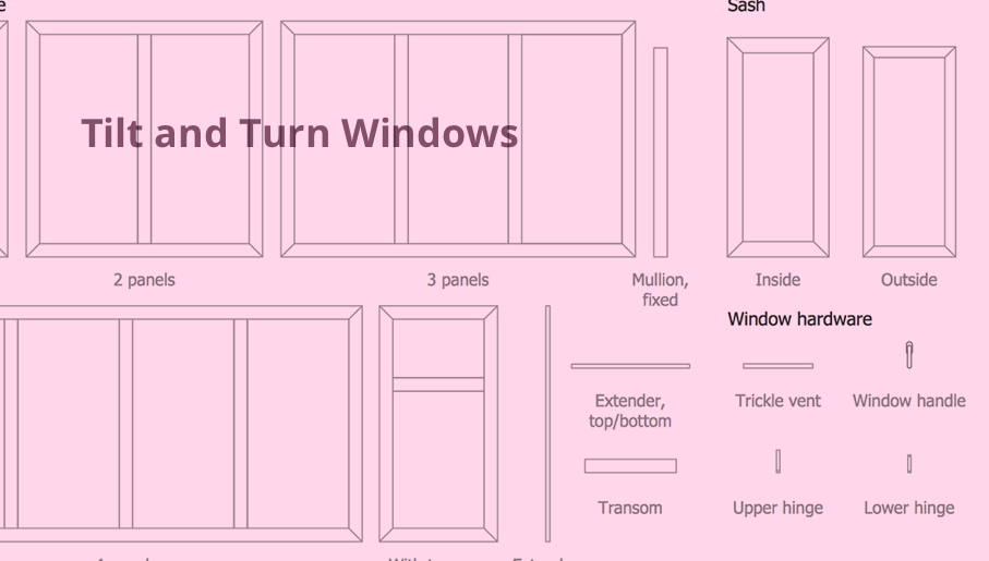 sliding window floor plan
