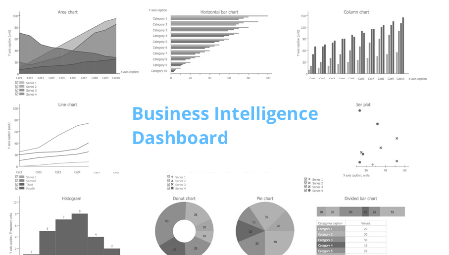 bi dashboard, business intelligence solutions, dynamic chart, bi chart