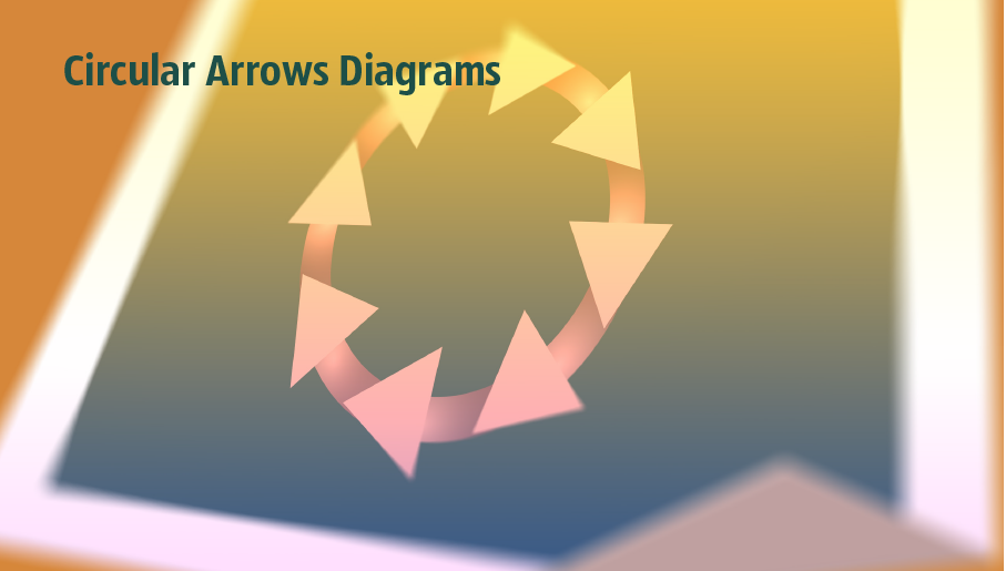 segmented cycle diagram, marketing diagrams, circular arrows diagrams