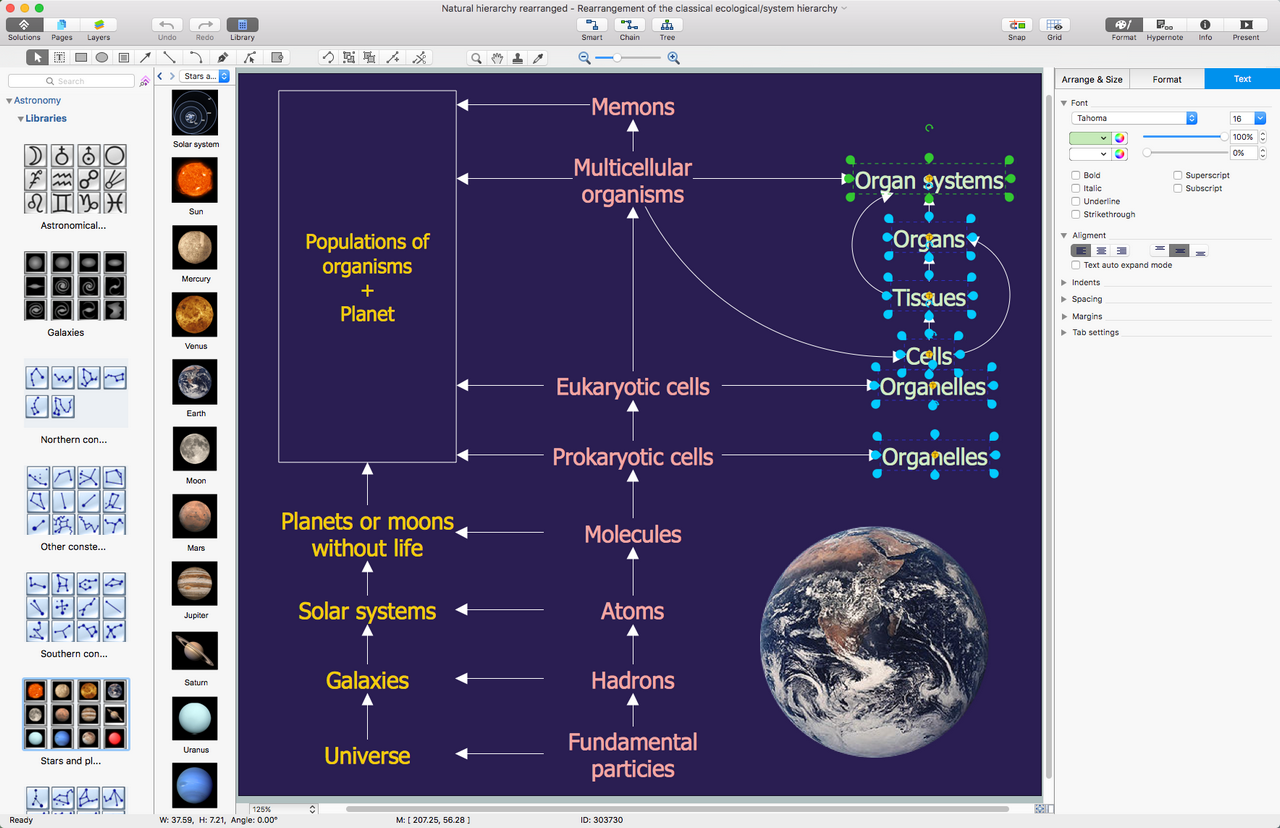 Astronomy solution for macOS