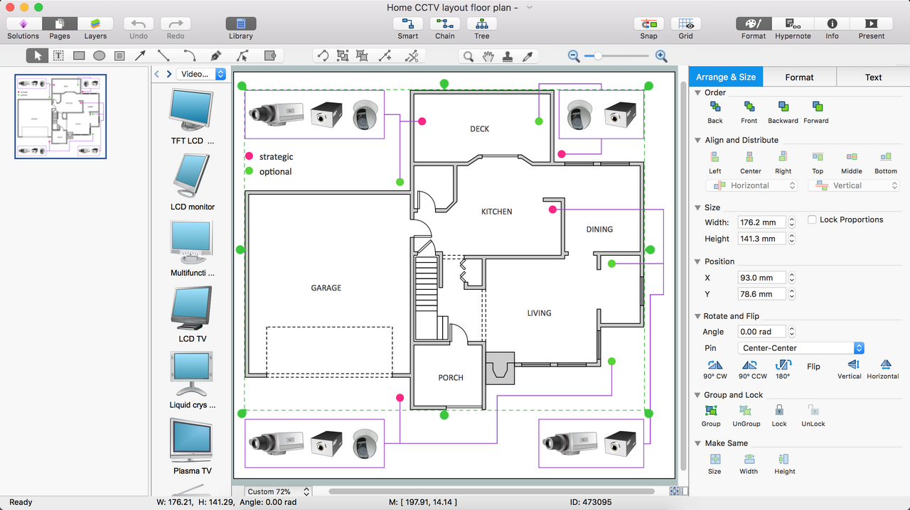 Audio, Video, Media Illustration solution for macOS X