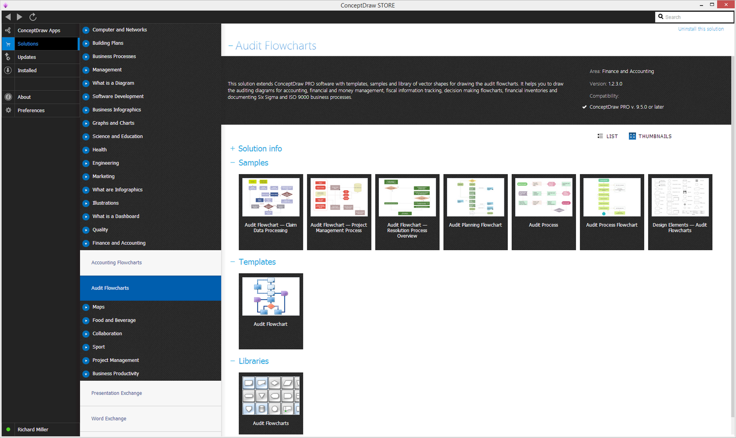 Audit Flowcharts solution - Start Using