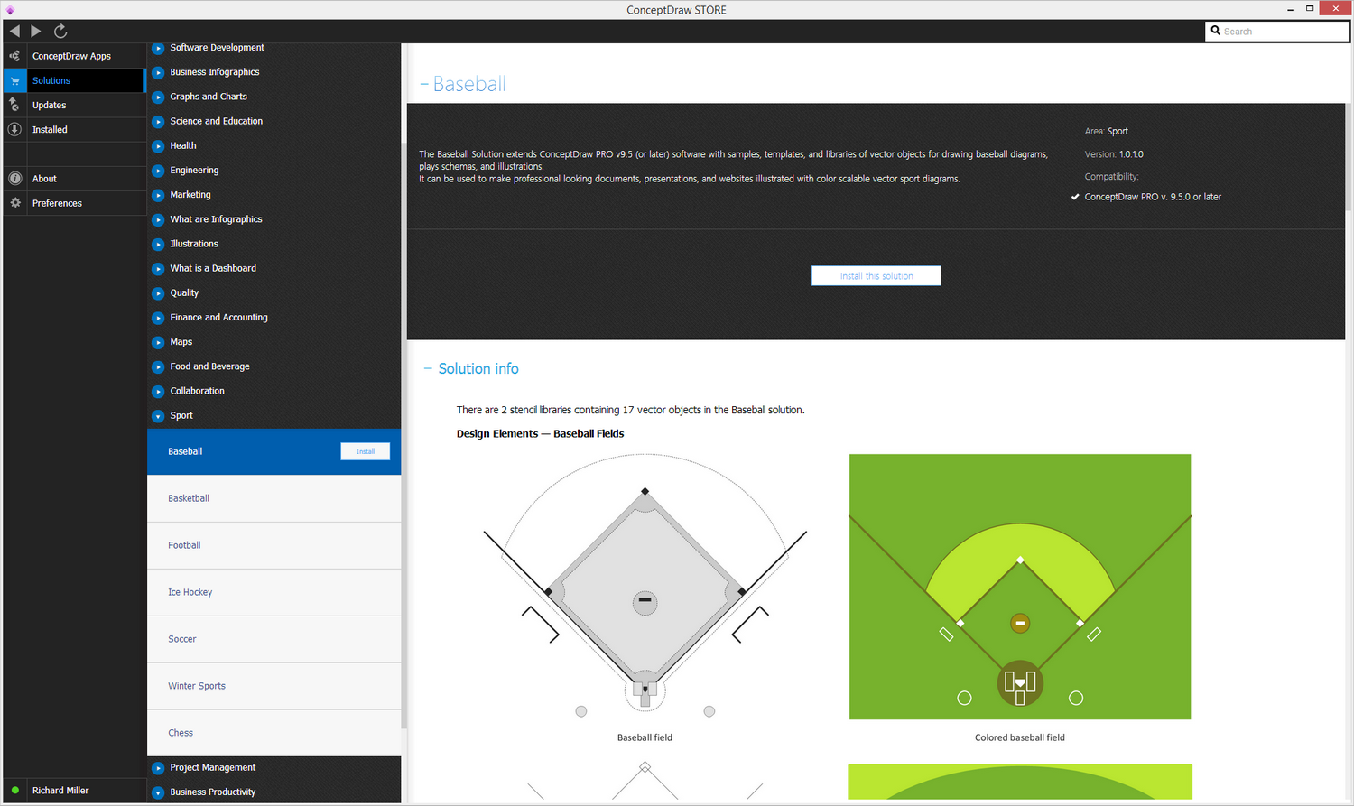 Baseball Solution - Install