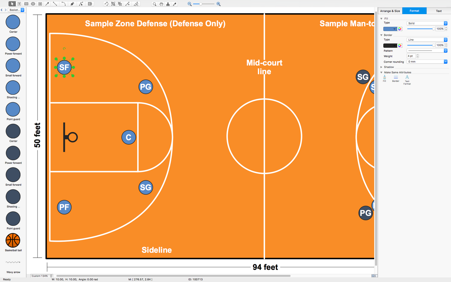 Basketball Solution | ConceptDraw.com