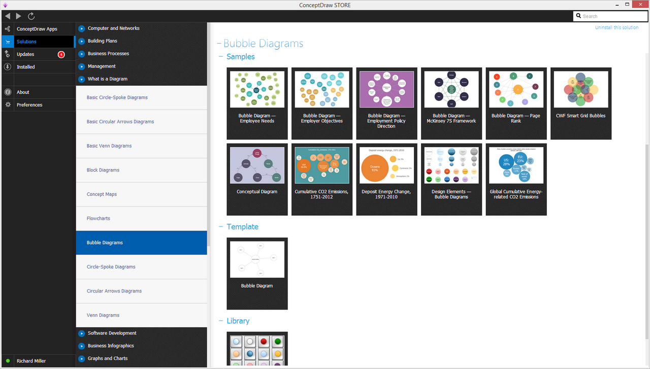 Bubble Diagrams solution - Start Using