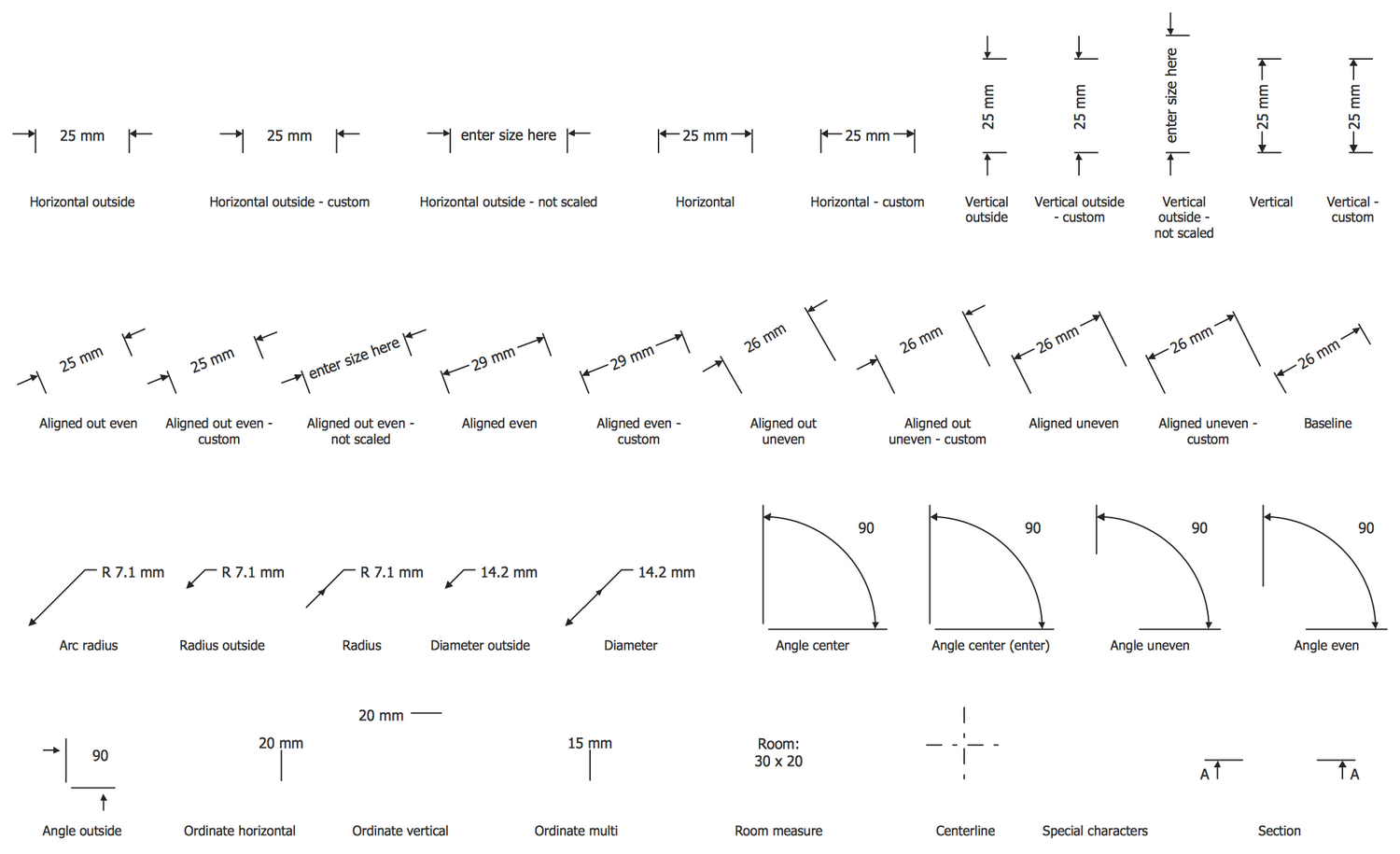 Design Elements — Dimensioning