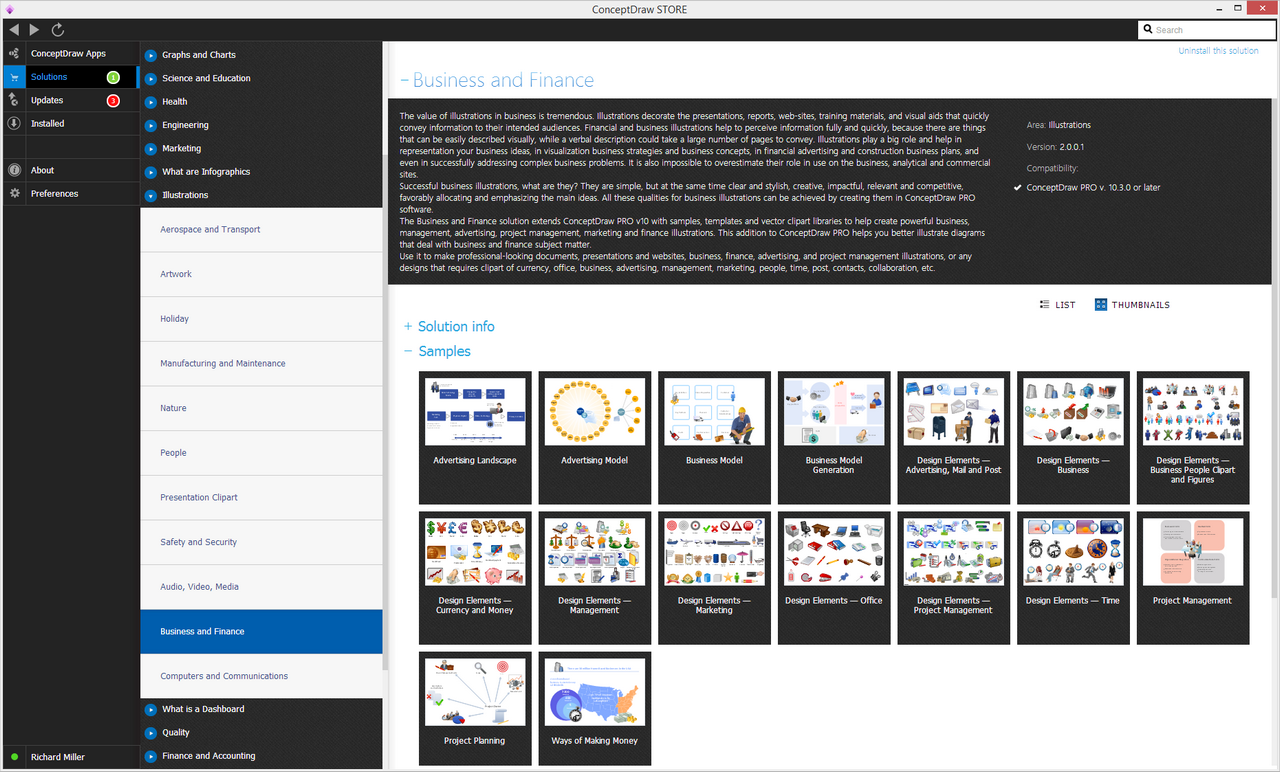 Business and Finance Illustration Solution - Start Using