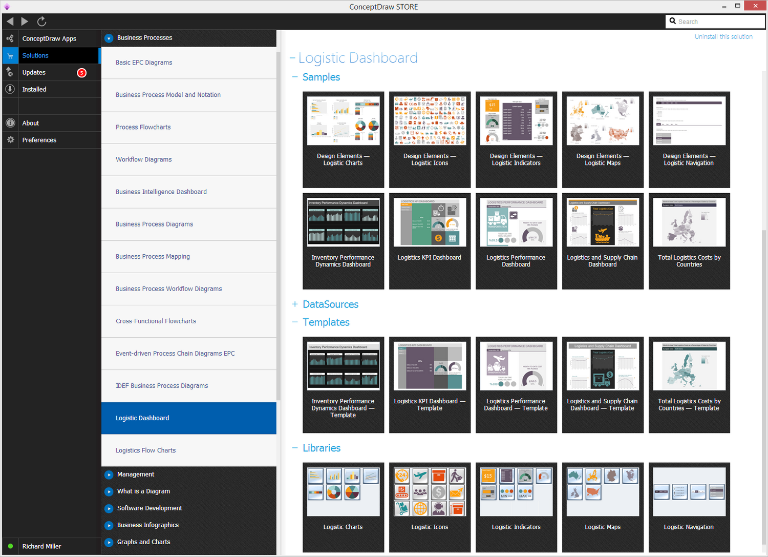 Logistics Dashboard Solution - Start Using