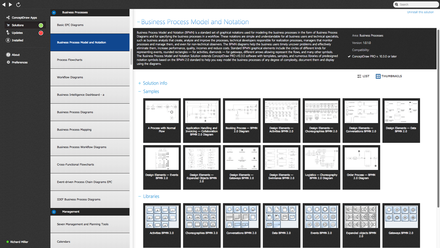 Business Process Model and Notation cookbook