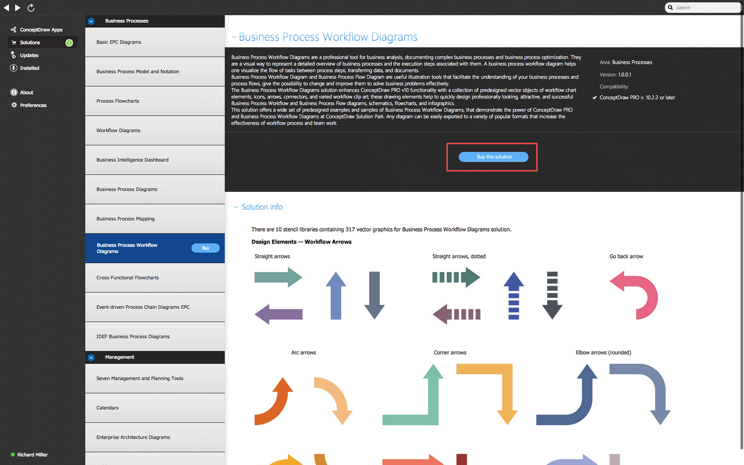 Business Process Workflow Diagrams Solution - Buy