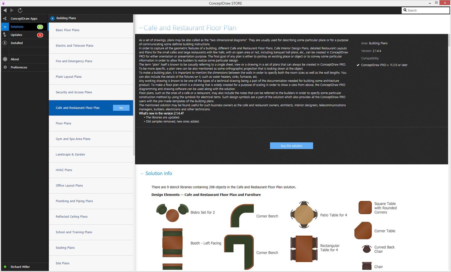 Cafe And Restaurant Floor Plan Solution Conceptdraw Com