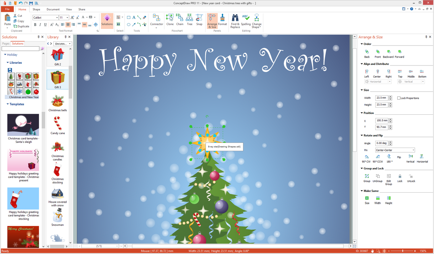 Holiday Illustration Solution for Microsoft Windows