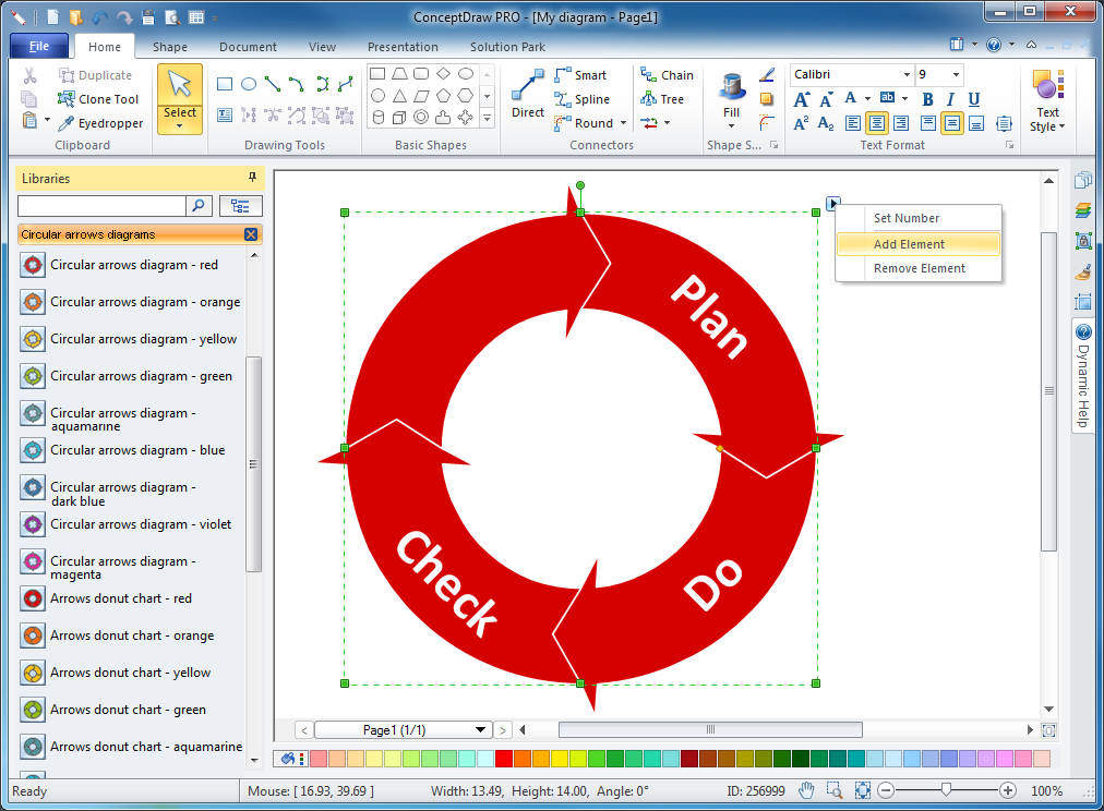 Circular Arrows Diagrams Solution | ConceptDraw.com