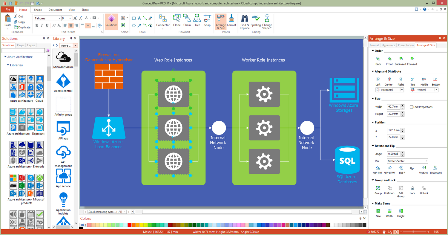 Azure Architecture Solution for Microsoft Windows