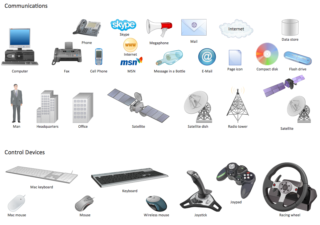 telecommunication devices clipart