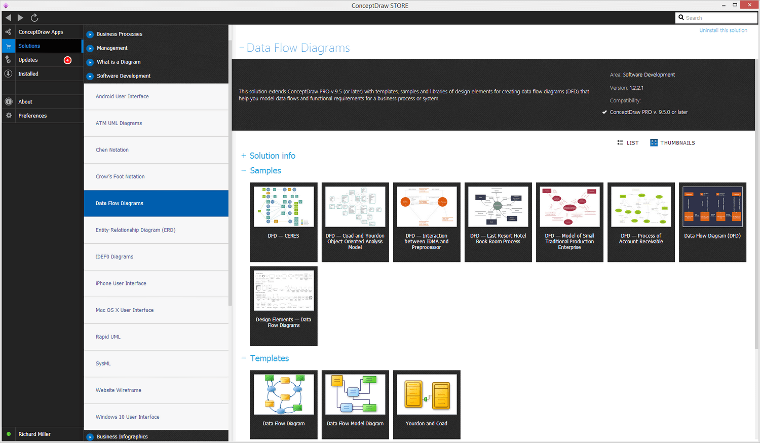 Data Flow Diagrams (DFD) Solution - Start Using