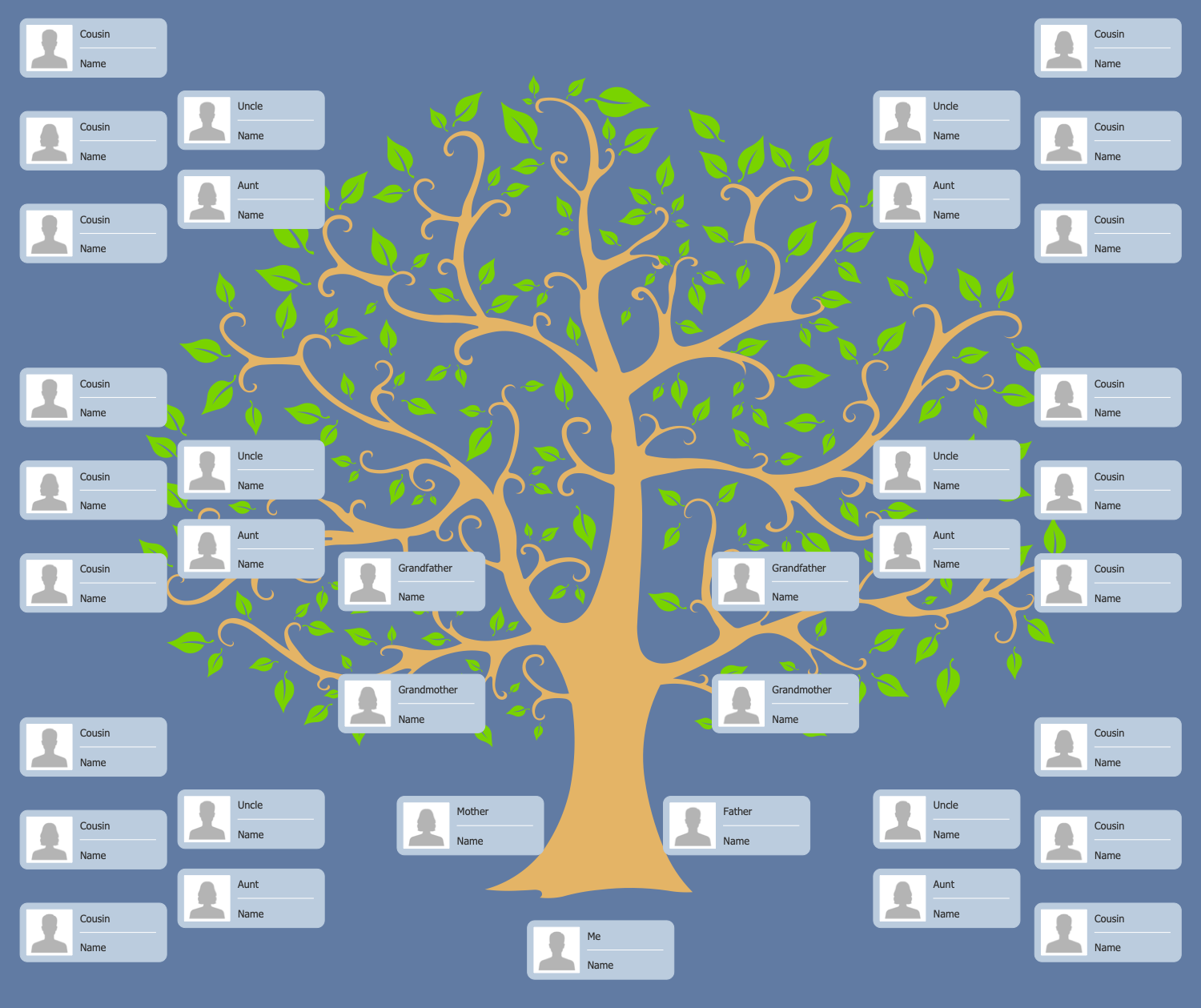 Free Free Free Svg Family Tree Template