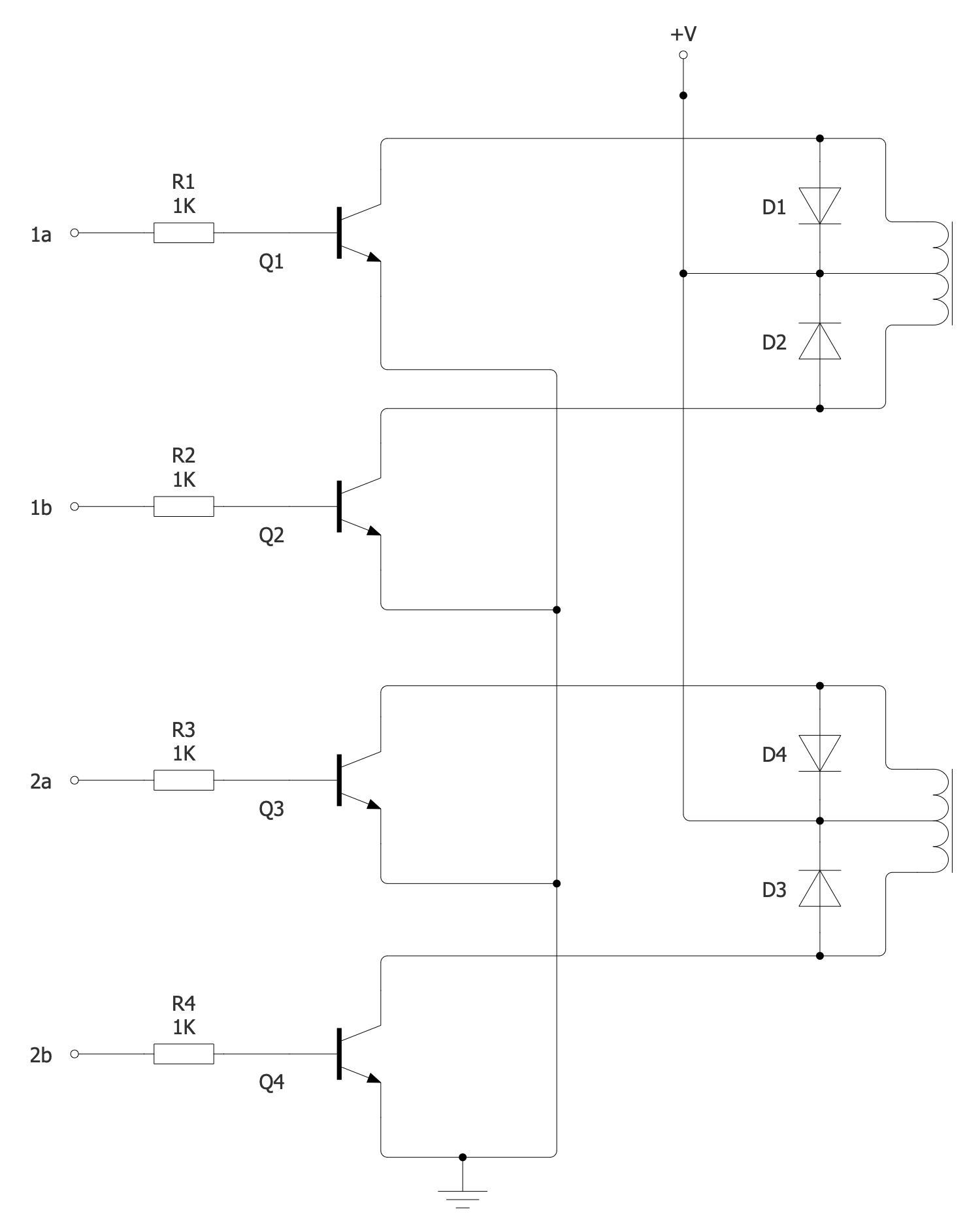 Unipolar Stepper Motor Driver