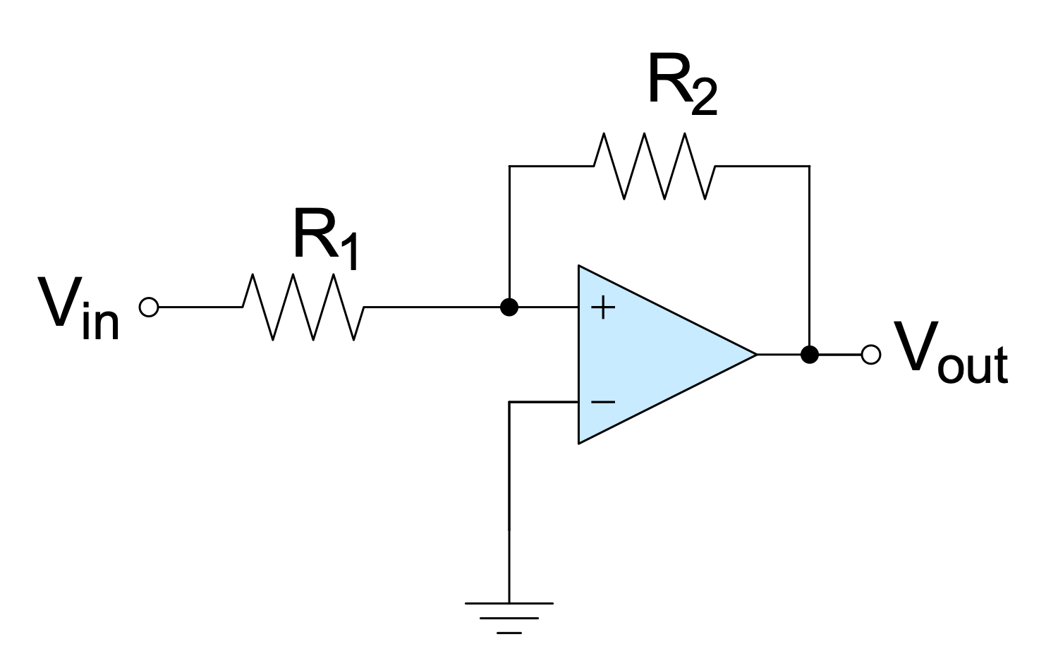 Op Amp Schmitt Trigger