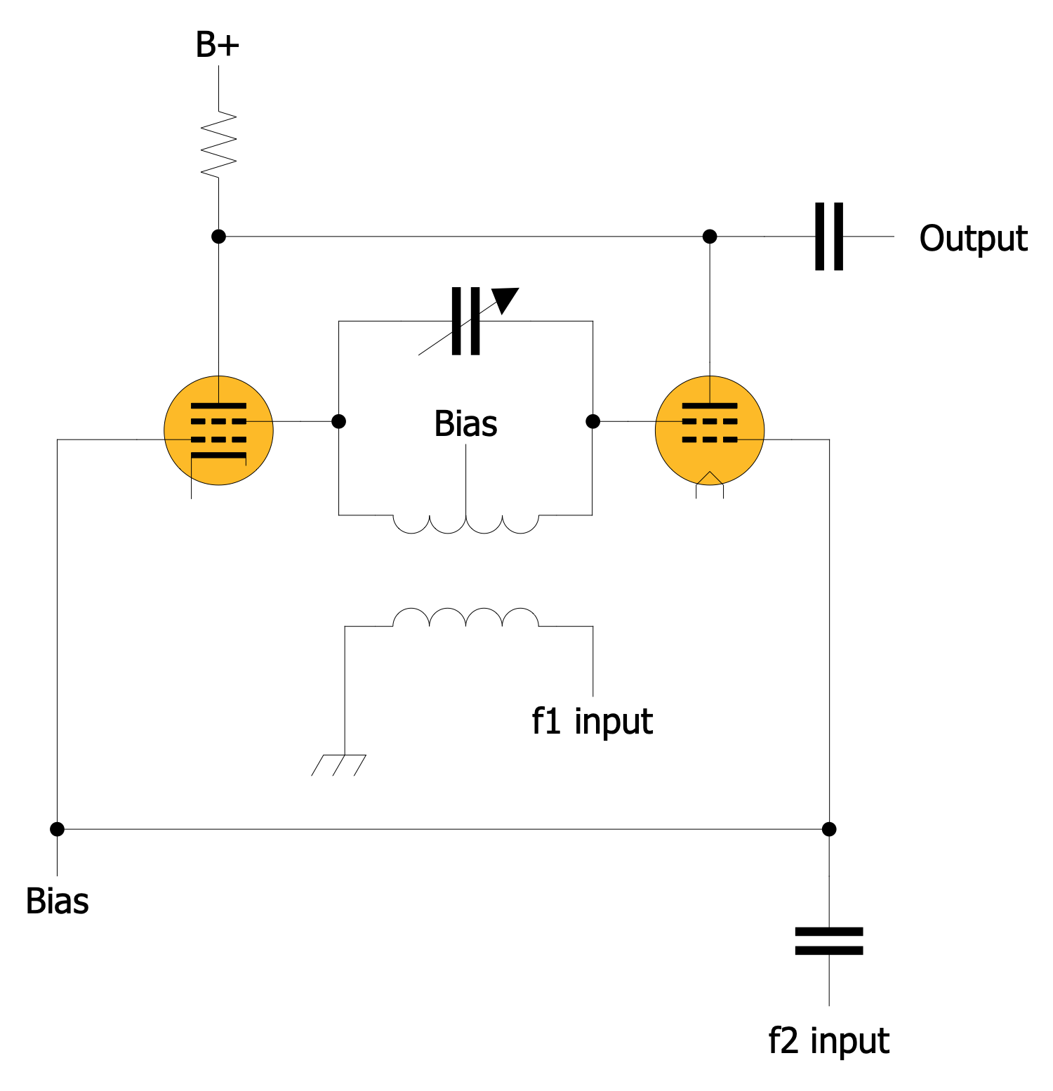 Tetrode Mixer