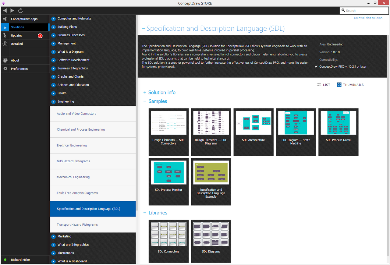 Specification Description Language (SDL) Solution - Start Using