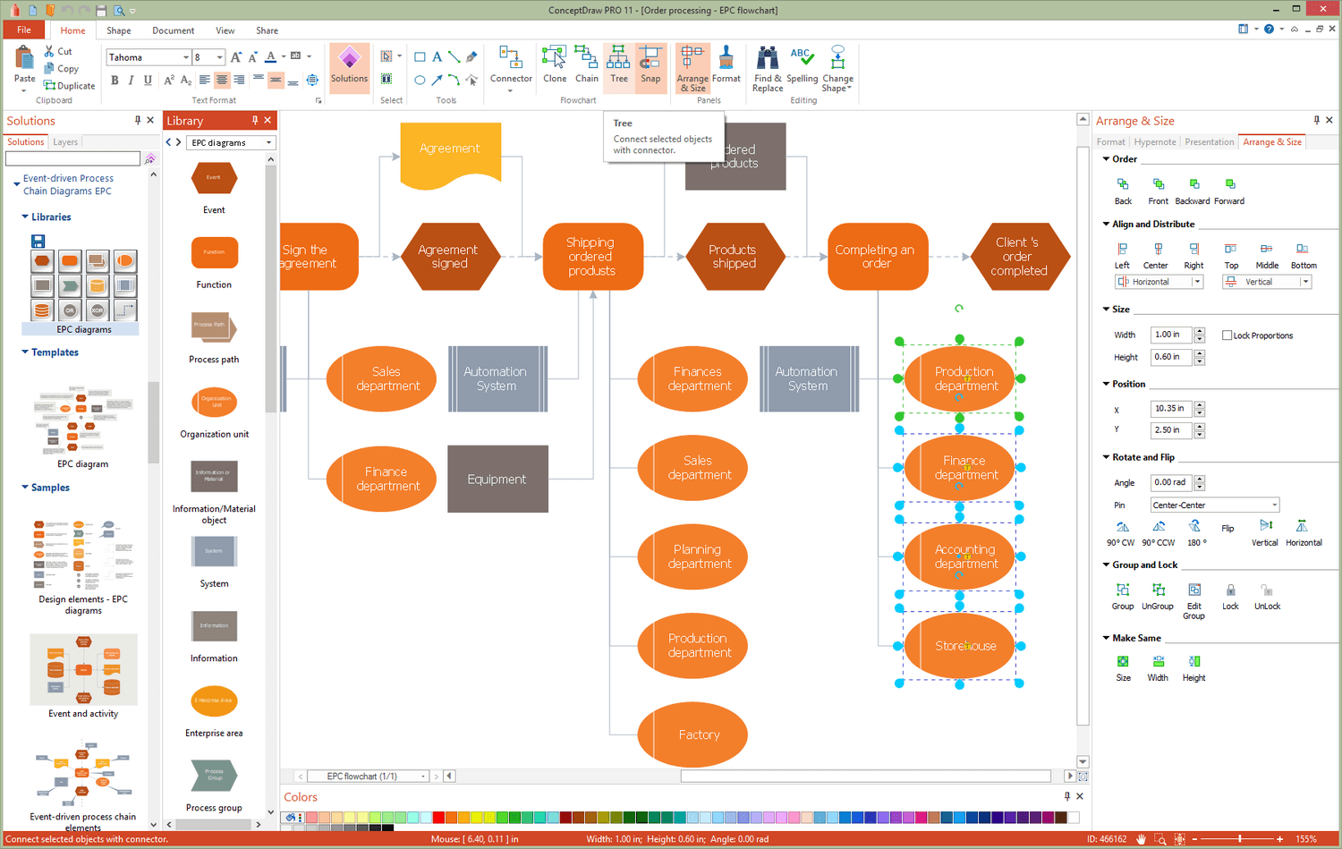 Visio схема epc