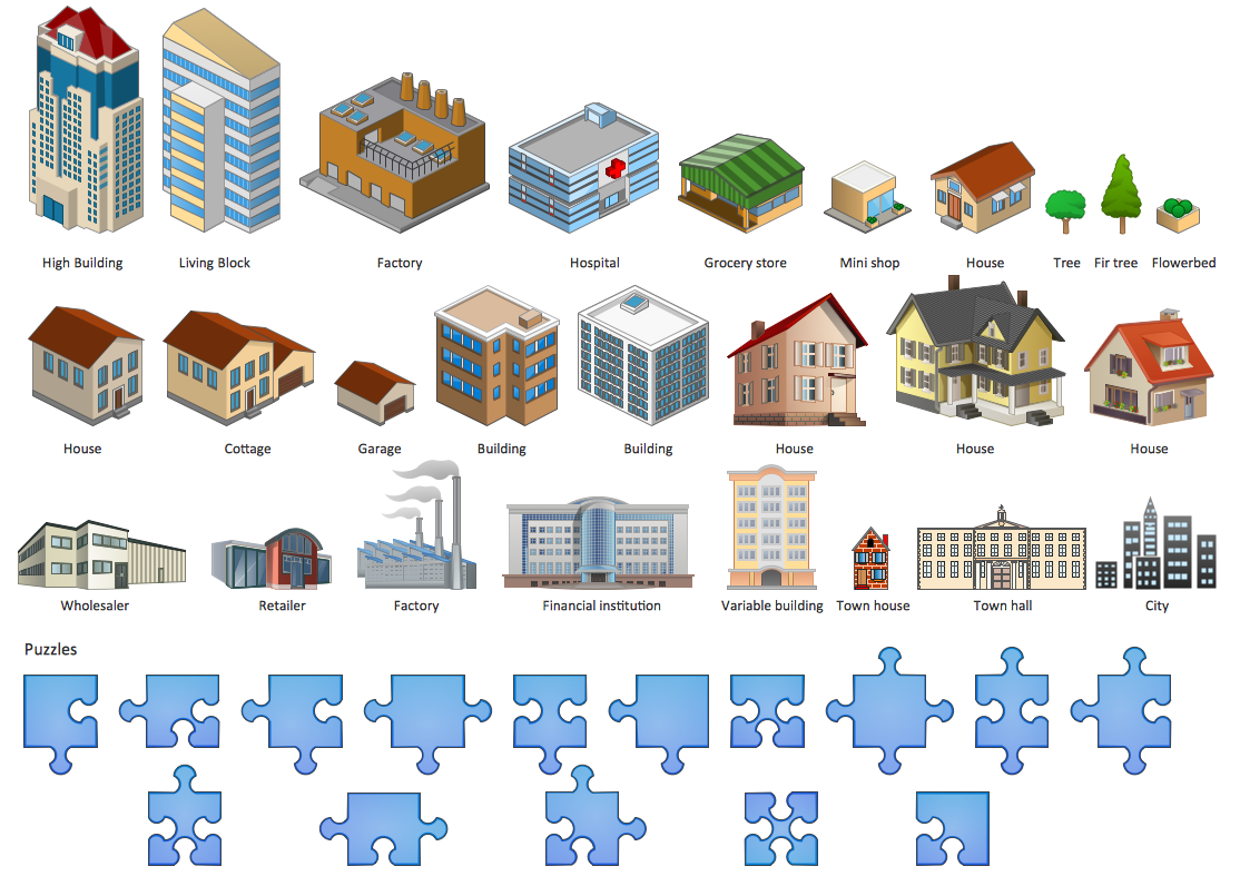 Design Elements — Buildings and Puzzles