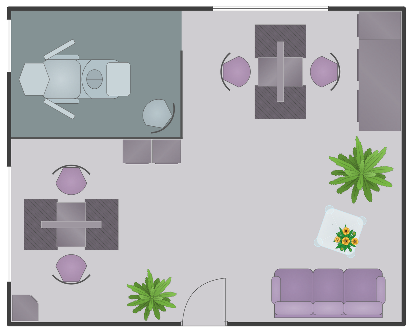 nail salon designs floor plan