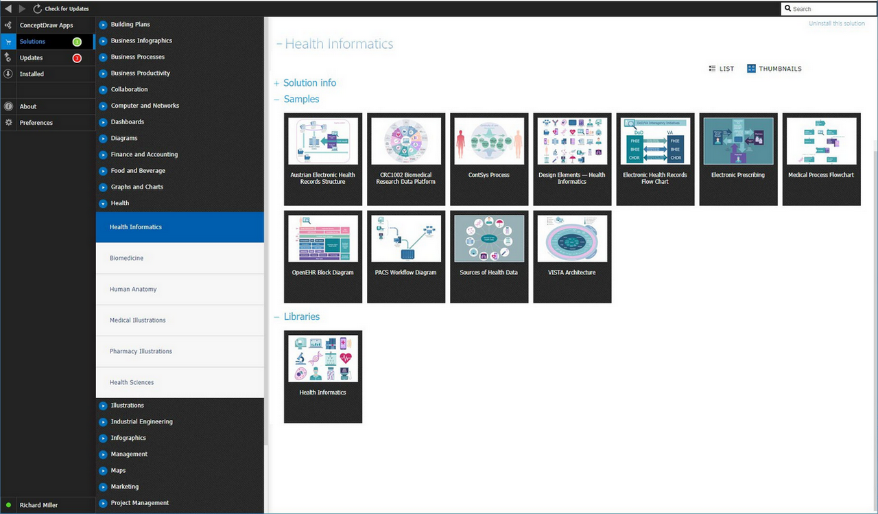 Health Informatics solution - Start Using