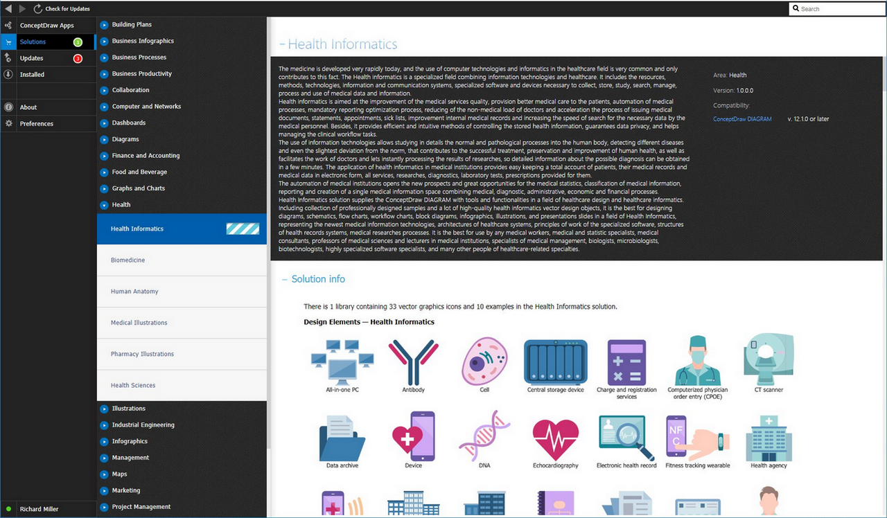 Health Informatics solution - Install