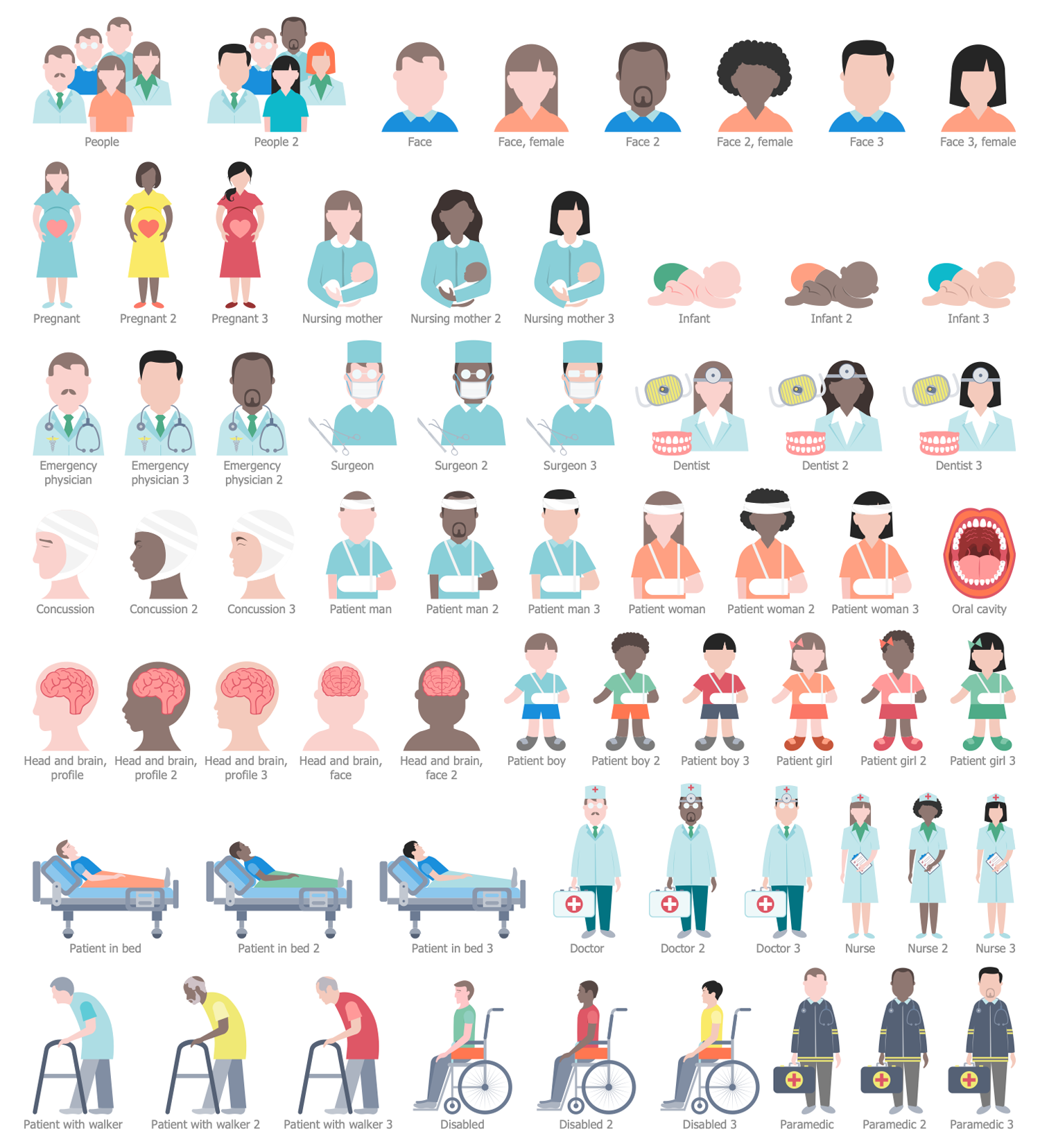 Design Elements — Healthcare People