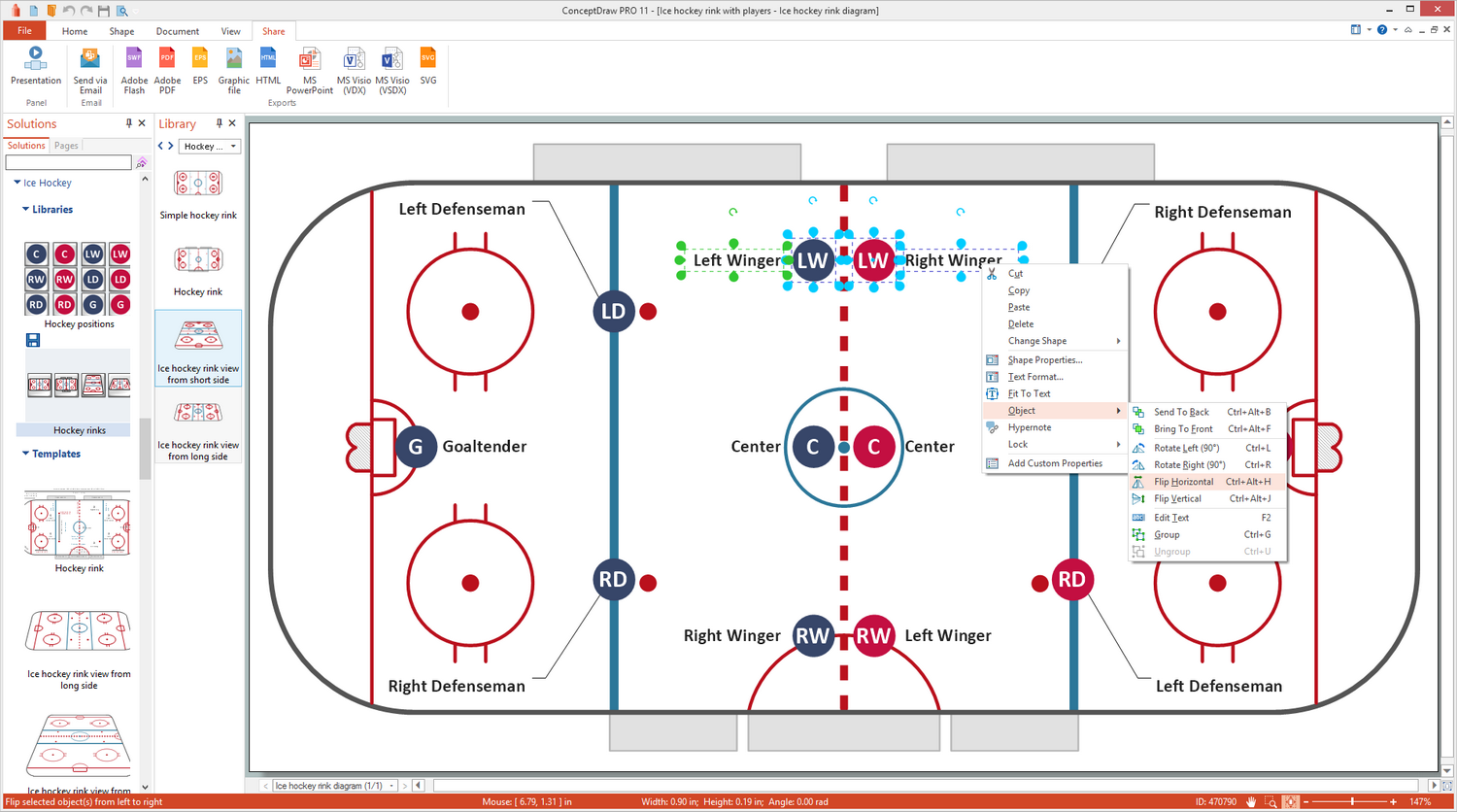 Ice Hockey solution for Microsoft Windows