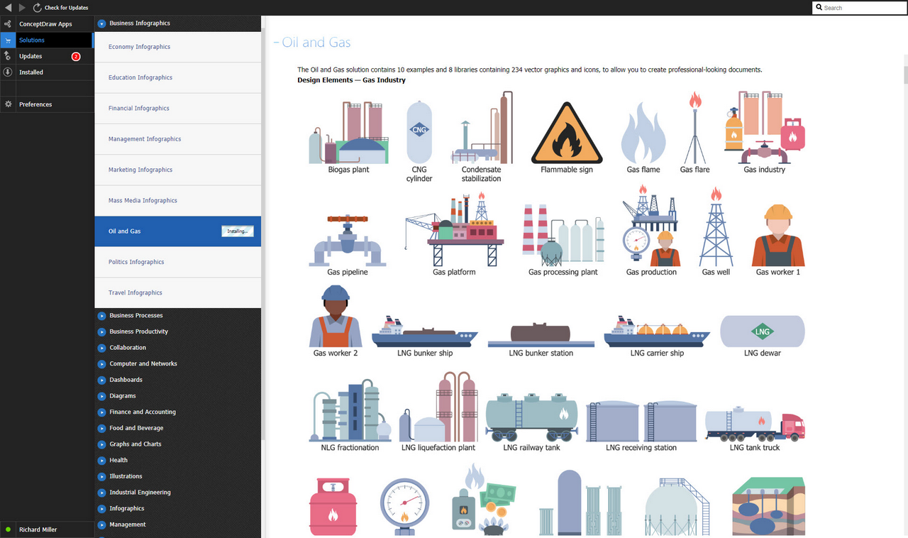 Oil and Gas solution - Install