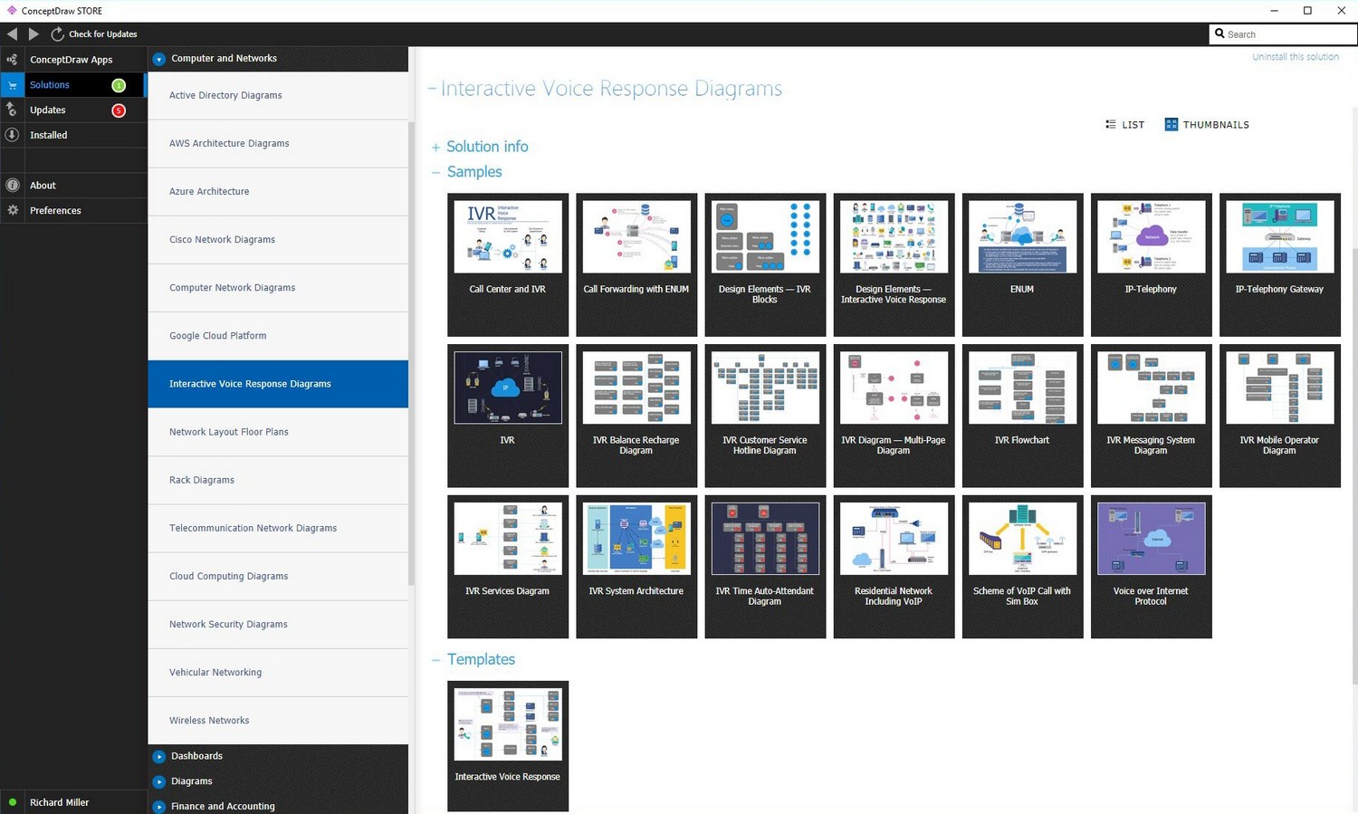 Interactive Voice Response Diagrams solution - Start Using