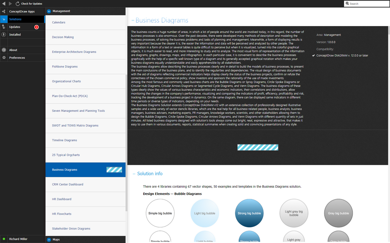 Business Diagrams solution - Install