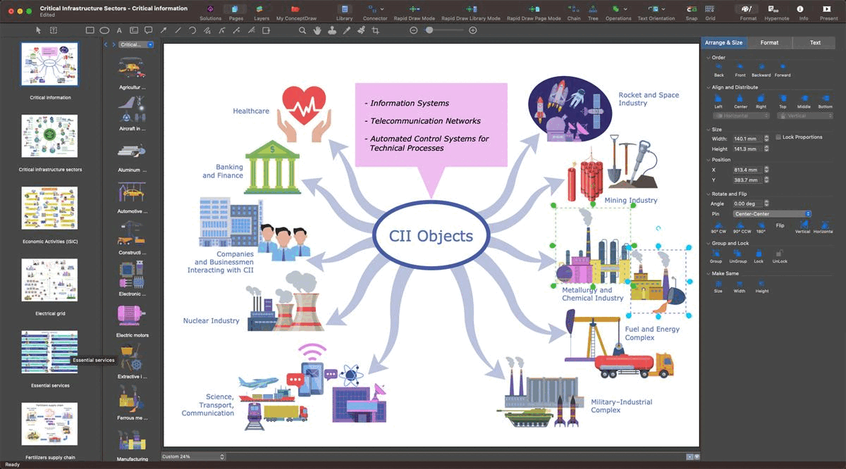 Critical Infrastructure Sectors solution for Apple macOS and Microsoft Windows