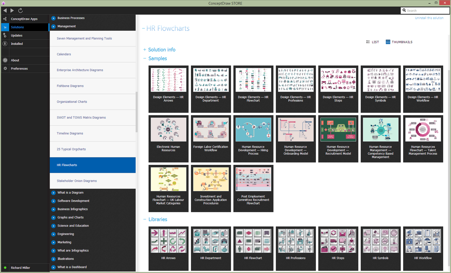 HR Flowcharts Solution - Start using