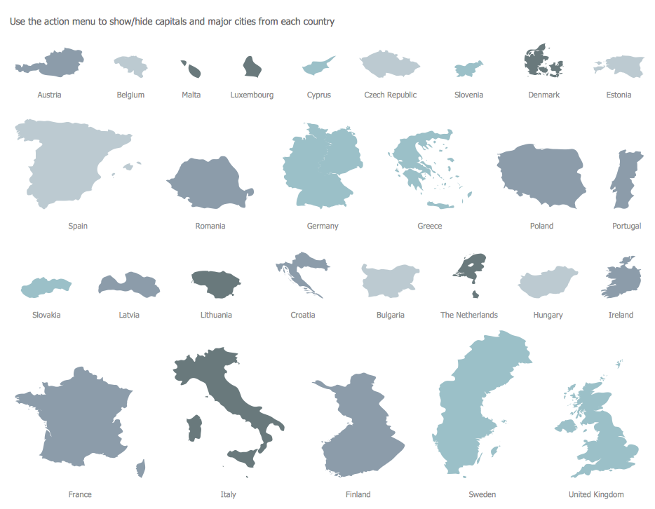 Design Elements — Maps (EU)