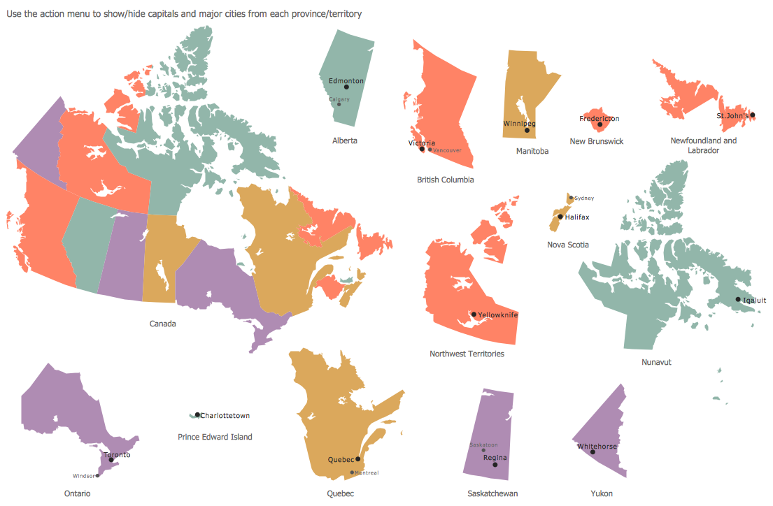 Design Elements — Marketing Map Canada