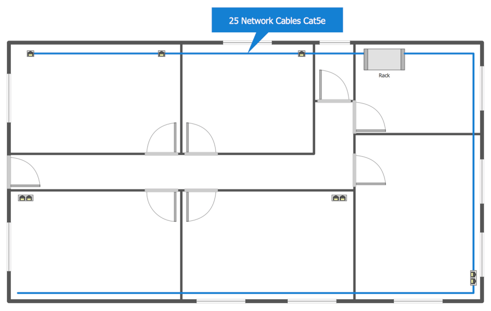 network layout floor plans solution conceptdraw.com