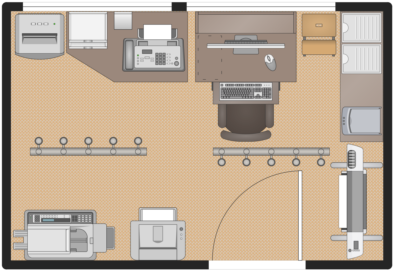 Office Layout Plans Solution Conceptdraw Com