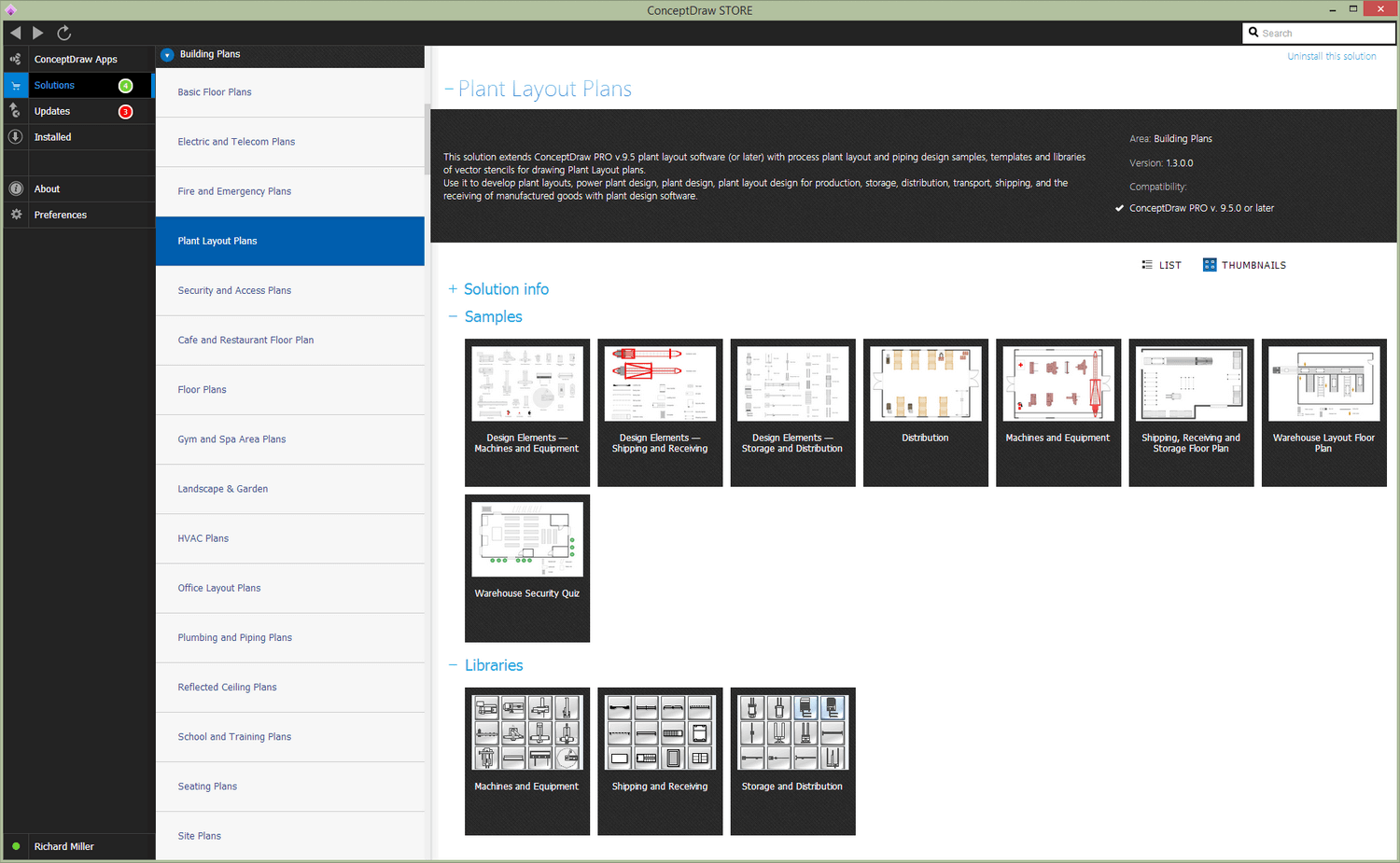 Plant Layout Plans Solution - Start Using