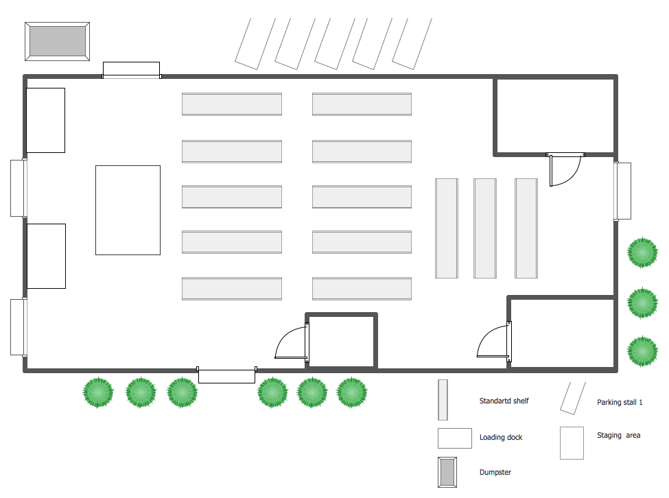 Plant Layout Plans Solution Conceptdraw Com