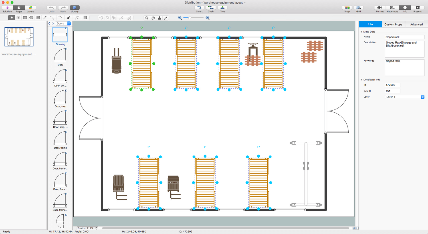 Plant Layout Plans Solution | ConceptDraw.com process flow diagram software free 