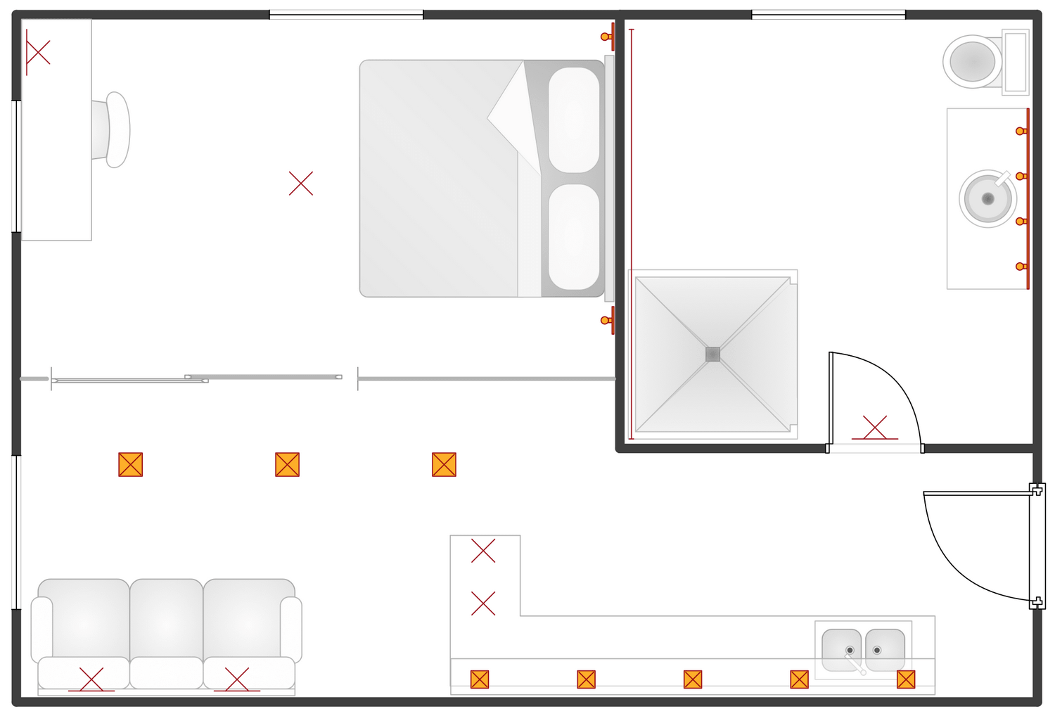 Reflected Ceiling Plans Solution Conceptdraw Com